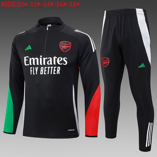 Niños Sudadera De Training Arsenal 2024/25 Negro 3